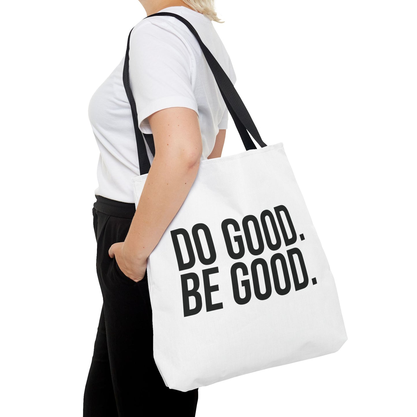DO GOOD BE GOOD Canvas Tote Bag (2 Sizes)