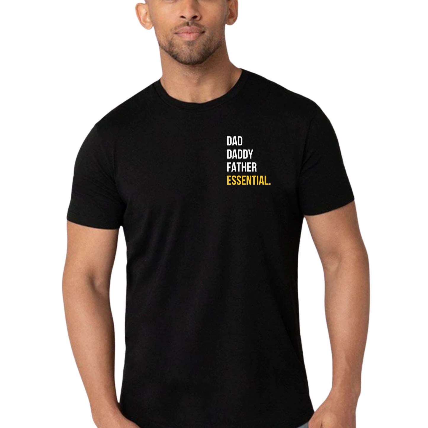 sol rise essentials dad daddy father essential fathers day shirt tshirt shirt gift men black white mental health merch apparel