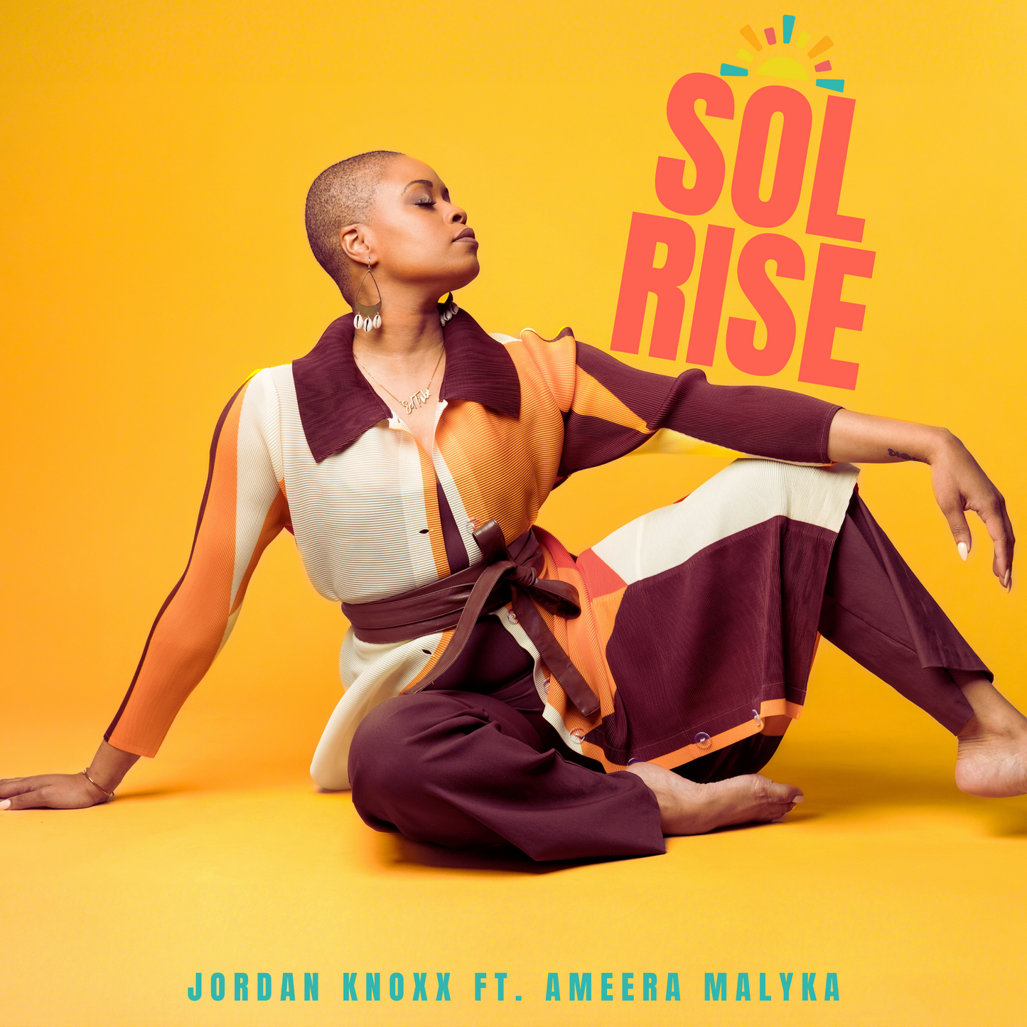 SOL RISE ESSENTIALS SOL RISE SONG PROMO MUSIC WELLNESS ANTHEM MENTAL HEALTH jordan knoxx ameera malyka download now stream buy single art cover