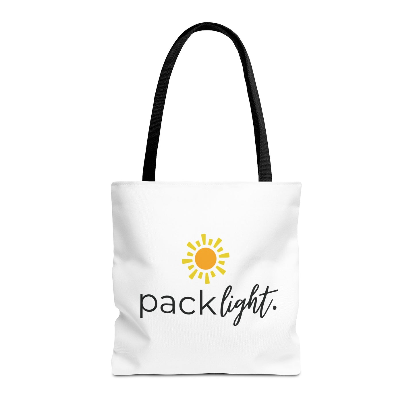 Pack Light Canvas Tote Bag  With Sun