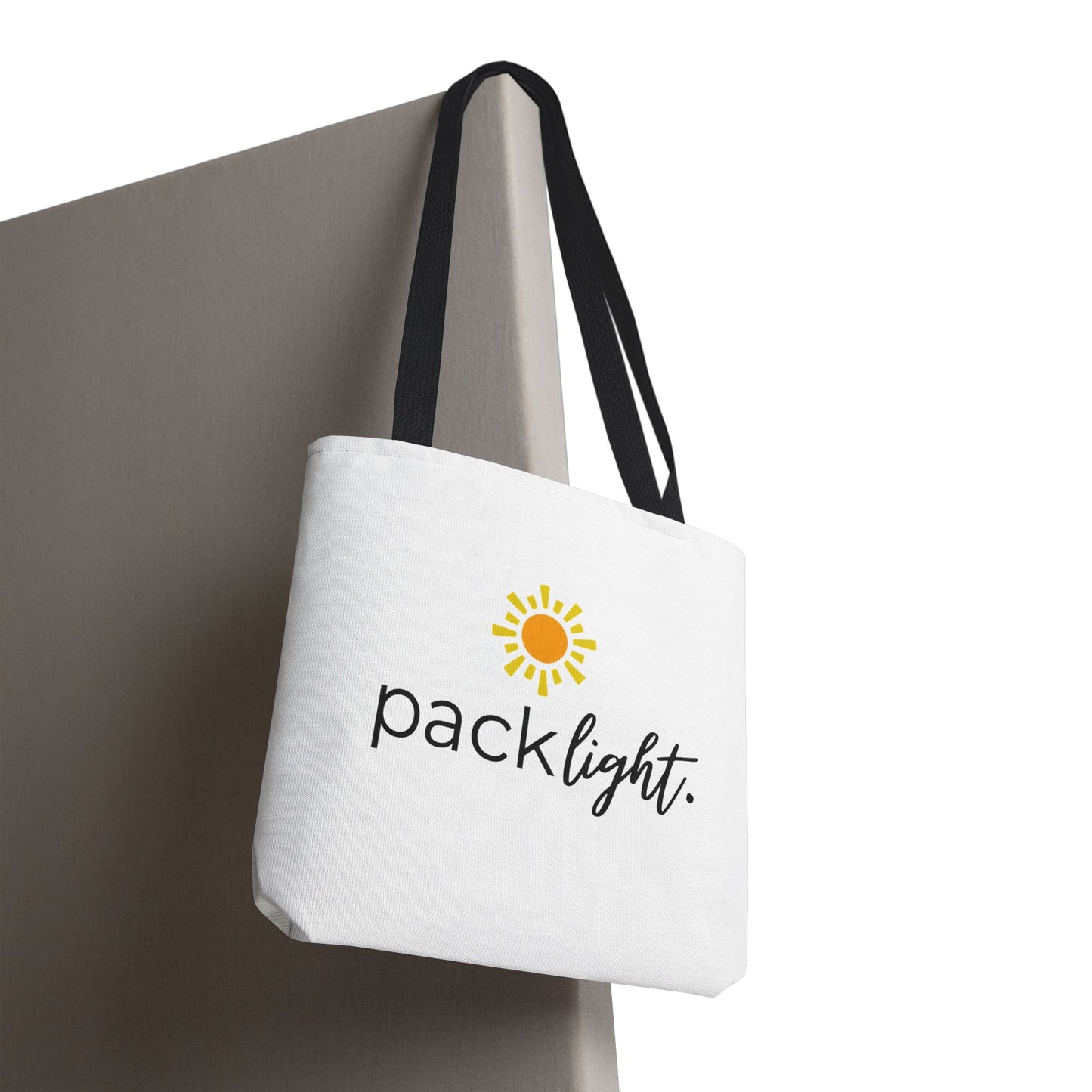 Pack Light Canvas Tote Bag  With Sun