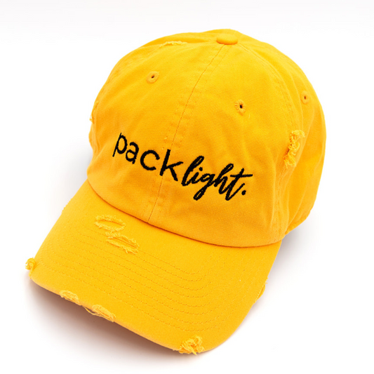 gold with black lettering pack light affirmation cap dat hat from sol rise essentials