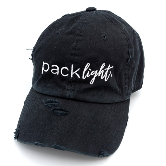 black pack light affirmation cap dat hat from sol rise essentials