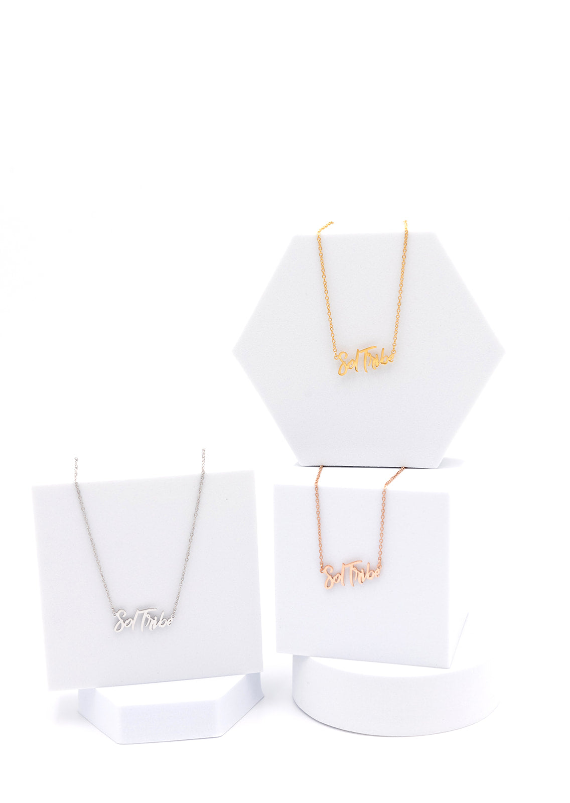 mini soltribe affirmation necklaces for kids and adults from Sol Rise Essentials